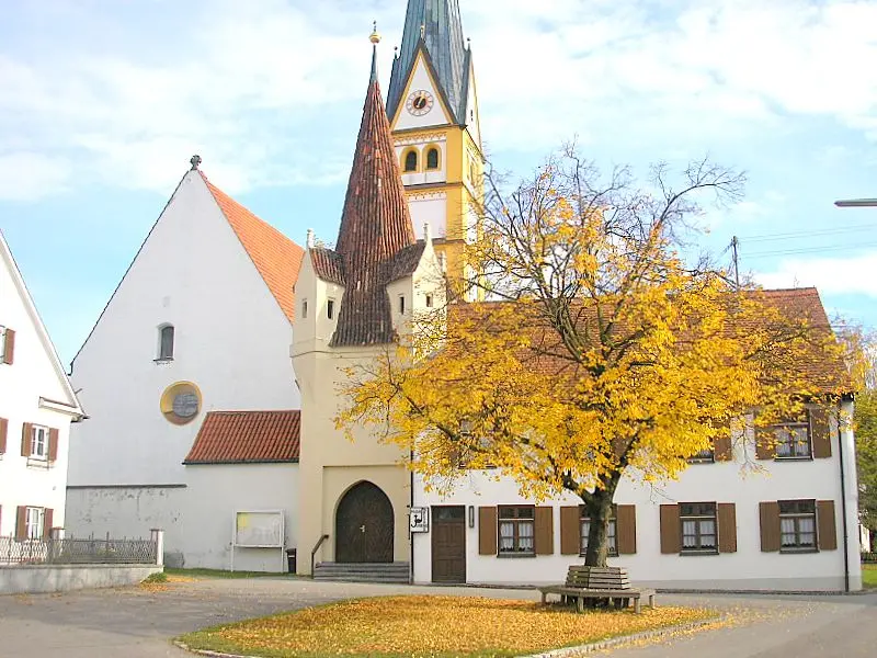 This is a picture of the Bavarian Baudenkmal (cultural heritage monument) with the ID