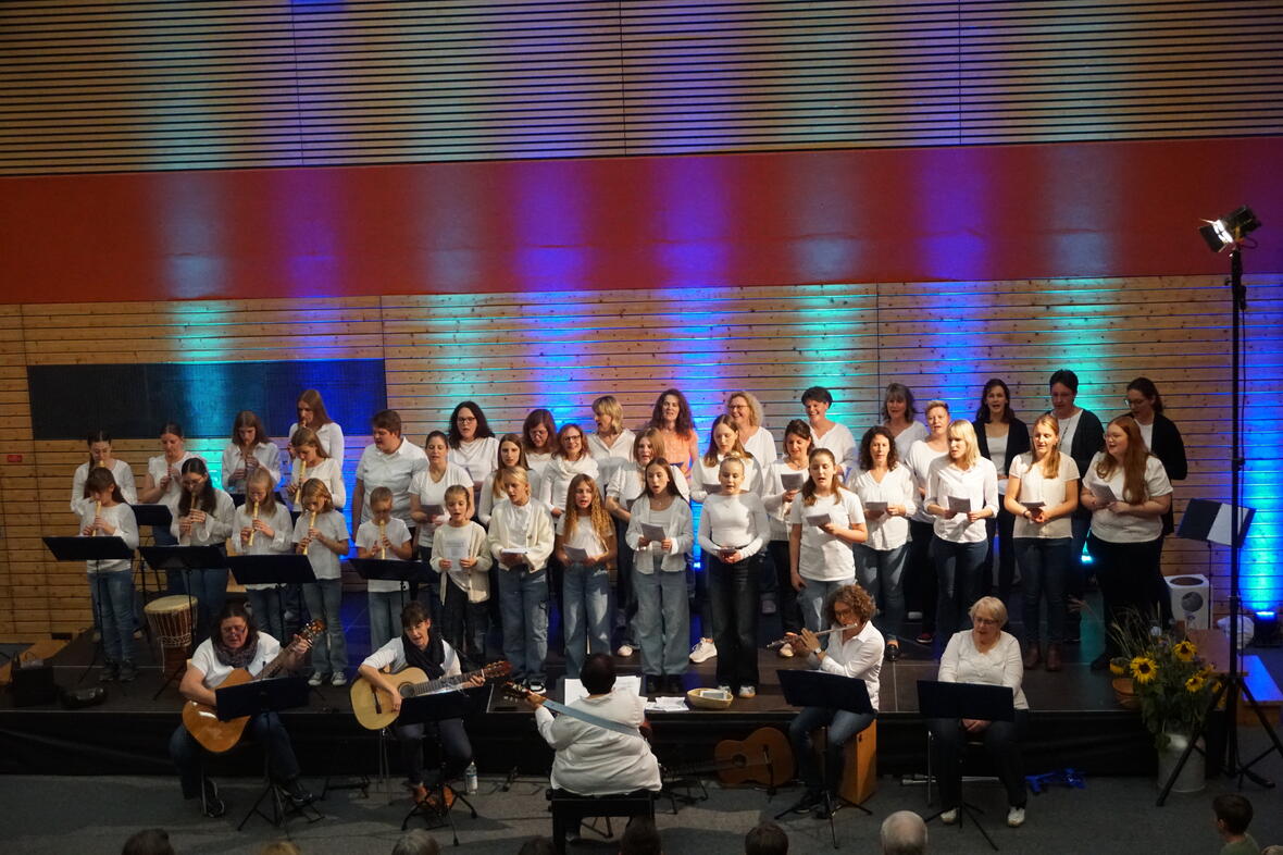 MSG Jeanssingers beim Konzert Oktober 2024