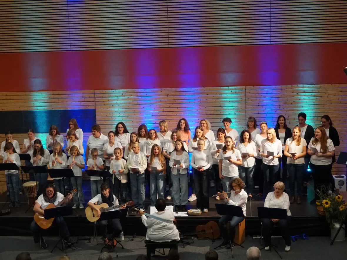 MSG Jeanssingers beim Konzert Oktober 2024