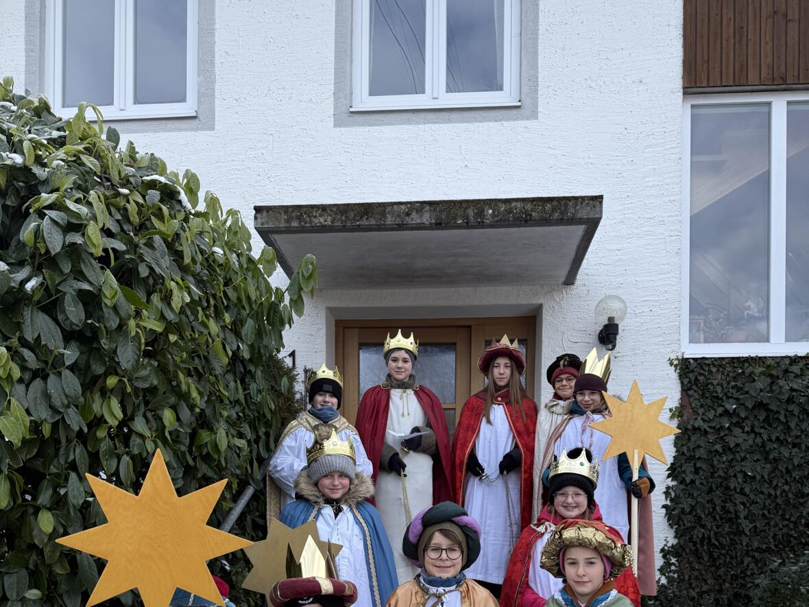 Die Huaschofer Sternsinger
