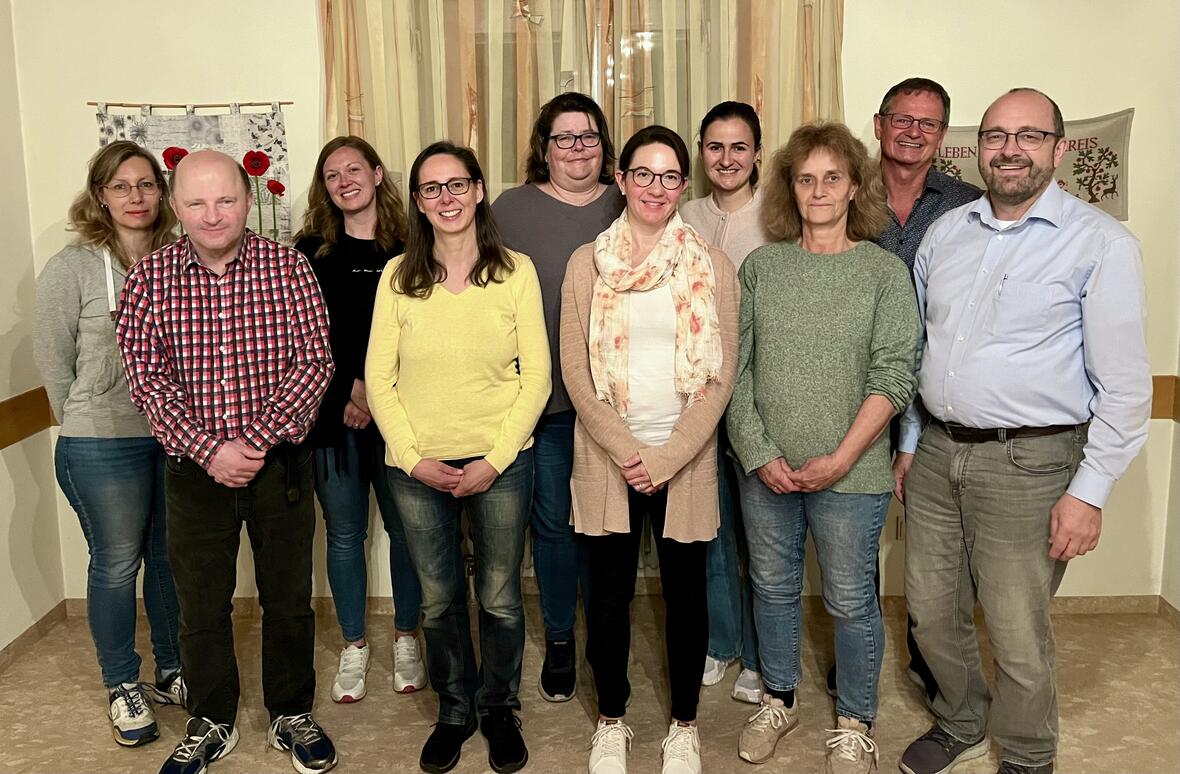 Gruppenbild des Pfarrgemeinderates Prittriching